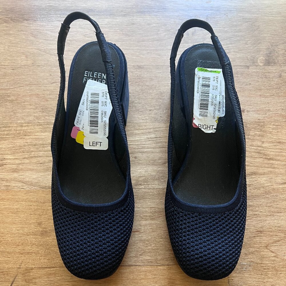 Eileen Fisher Sling Back pumps shoes, size 7.5